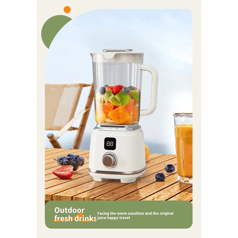 Portable Electric Juicer Blender 600ml Smoothie Maker With Ice Crushing Power 1
