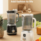 Portable Electric Juicer Blender 600ml Smoothie Maker With Ice Crushing Power 0
