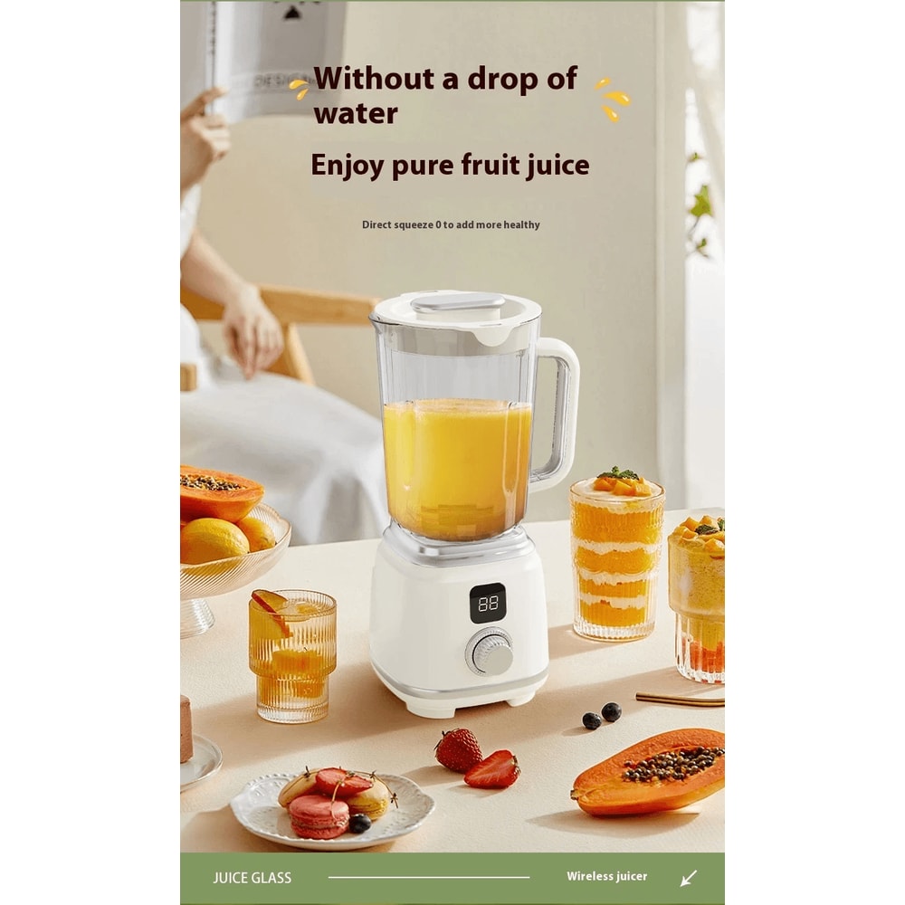 Portable Electric Juicer Blender 600ml Smoothie Maker With Ice Crushing Power 3