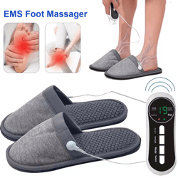 ems foot massager slippers electric foot pain relief massage shoes