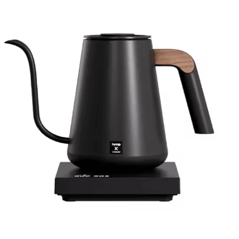 Electric Gooseneck Kettle 900ml Temperature Control Pour Over Coffee Pot 2