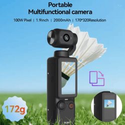1080p wifi mini sports camera wearable action cam for travel and vlogging