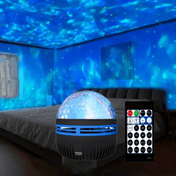 led starry night sky projector aurora galaxy light with remote control