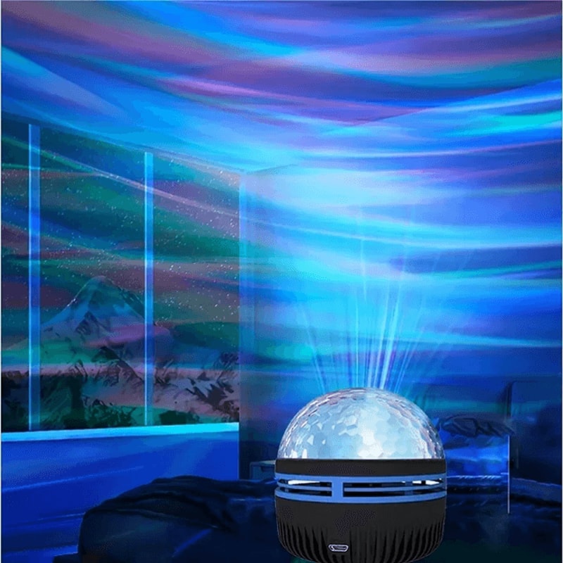 LED Starry Night Sky Projector Aurora Galaxy Light With Remote Control 1