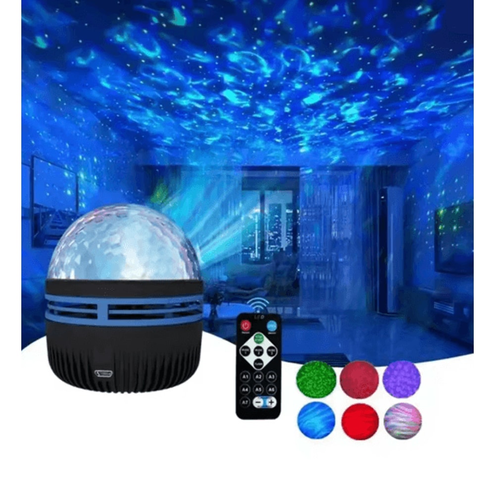 LED Starry Night Sky Projector Aurora Galaxy Light With Remote Control 4