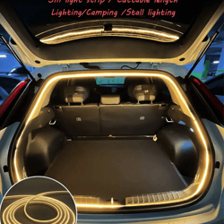 flexible led ambient light strip for tesla model 3 y s interior lighting