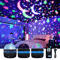 LED Starry Night Projector Lamp With Rotating Moon Light And Remote Control 0