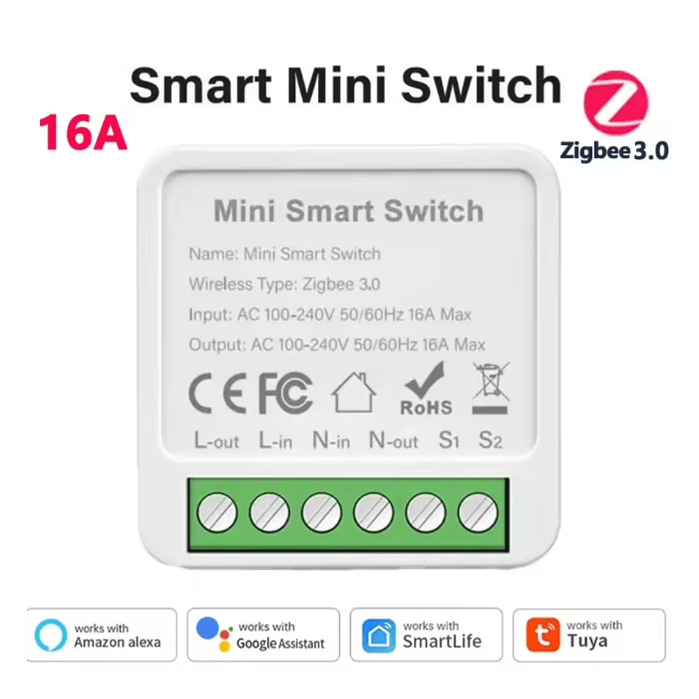 Smart Wifi Zigbee 3 Power Switch With Timer Voice Control And Automation 7