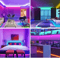 RGB LED Strip Light USB Bluetooth Color Changing Flexible Light Tape 2