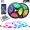 RGB LED Strip Light USB Bluetooth Color Changing Flexible Light Tape 6