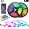 RGB LED Strip Light USB Bluetooth Color Changing Flexible Light Tape 10