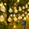 Solar Crystal Ball String Lights Waterproof Outdoor Decorative LED Lights 0