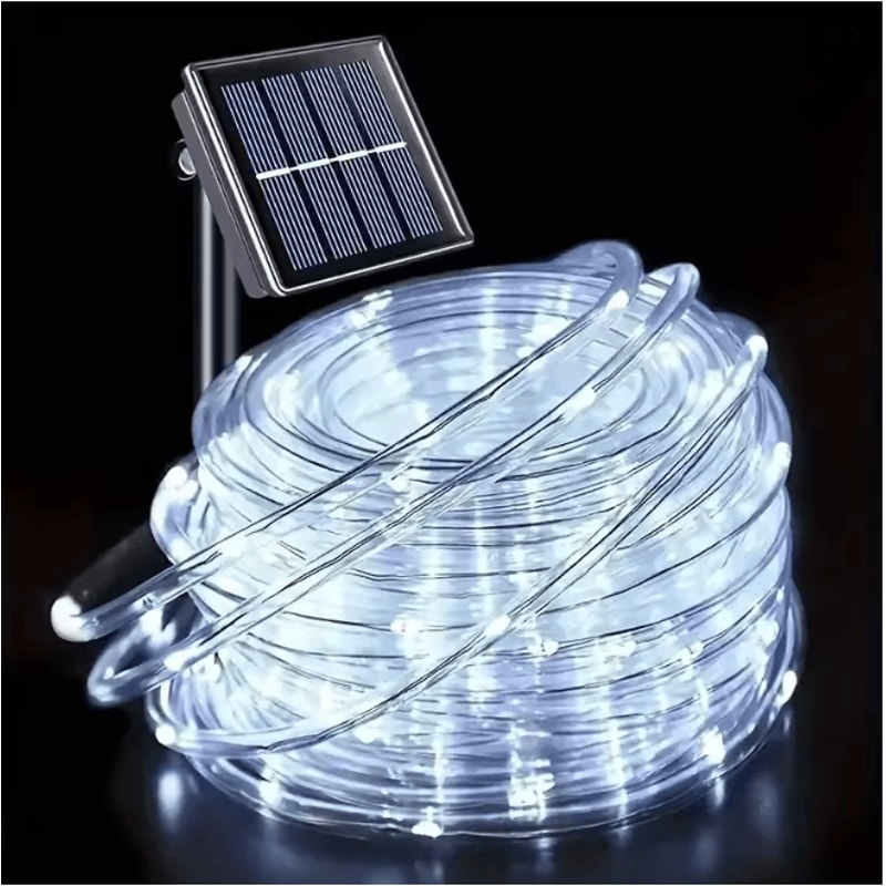 Solar Powered LED String Lights Outdoor Fairy Garden Decoration 4