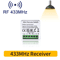 Wireless Remote Light Switch 433MHz Smart Control Module For Home DIY 12