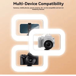 portable led ring fill light usb rechargeable selfie light for phone and makeup