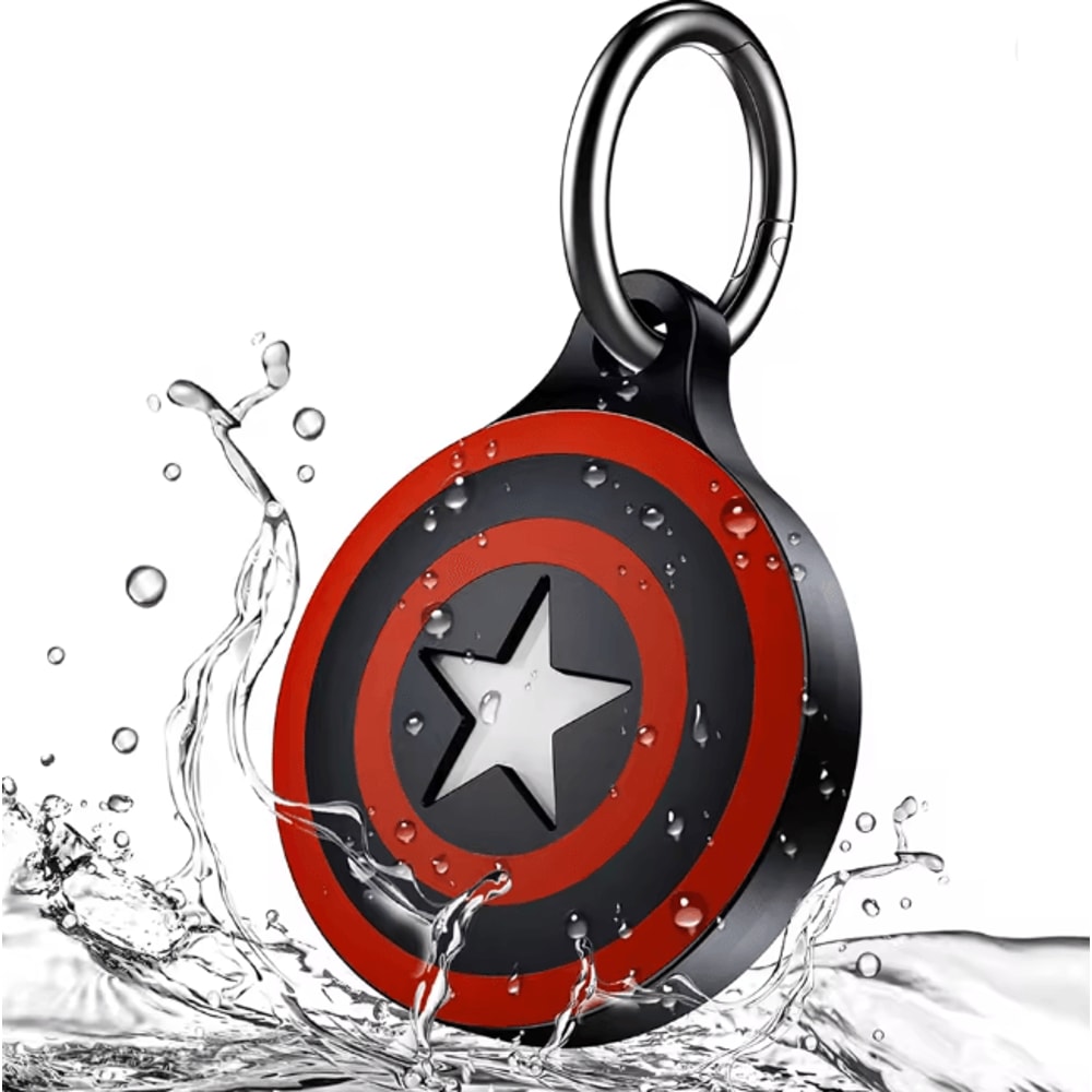 Waterproof AirTag Keychain Aluminum Case Secure Holder For Keys Pets And Luggage 3