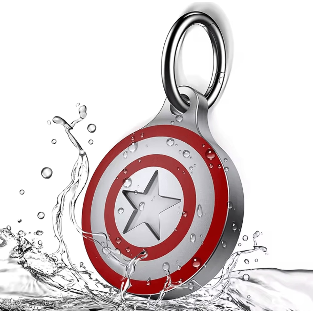 Waterproof AirTag Keychain Aluminum Case Secure Holder For Keys Pets And Luggage 4