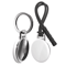 Slim Aluminum AirTag Holder With Lanyard Invisible Keychain Case 0