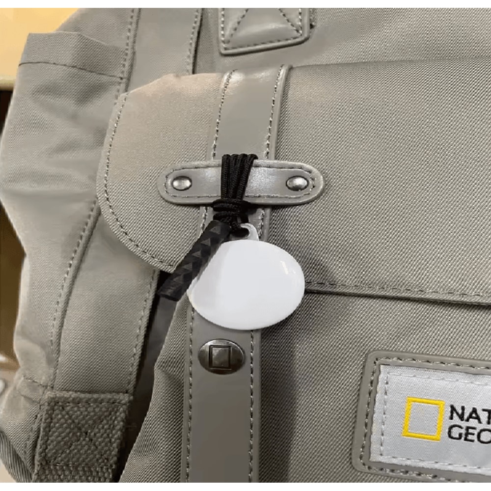 Slim Aluminum AirTag Holder With Lanyard Invisible Keychain Case 3