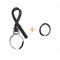 Slim Aluminum AirTag Holder With Lanyard Invisible Keychain Case 4