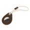 Genuine Leather AirTag Case With Keychain Protective Holder For Keys And Luggage 5