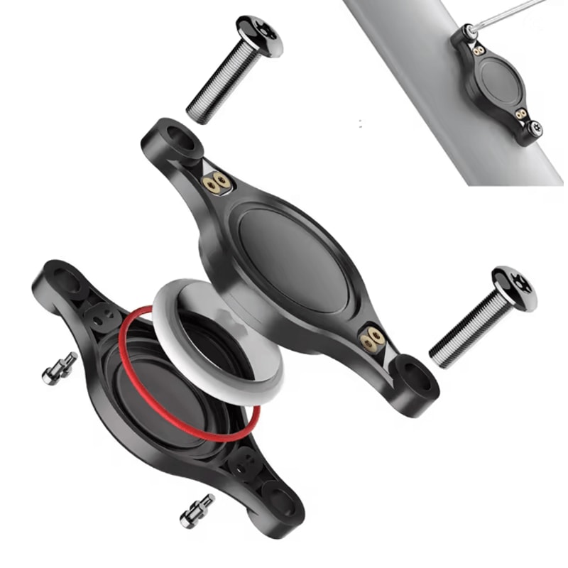 Hidden AirTag Bike Mount Waterproof Anti Theft Tracker Holder 0