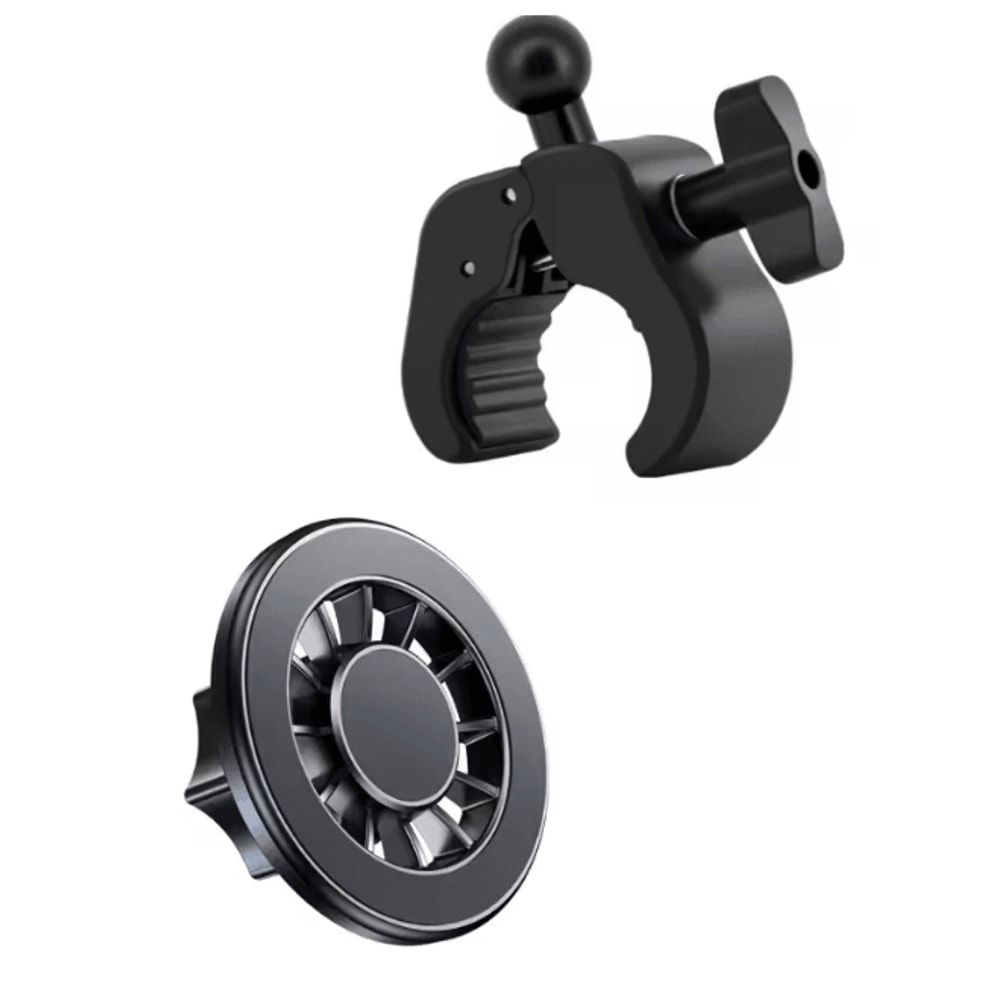 Universal Magnetic Phone Holder Heavy Duty Clamp Mount 360 Degree Rotation 4