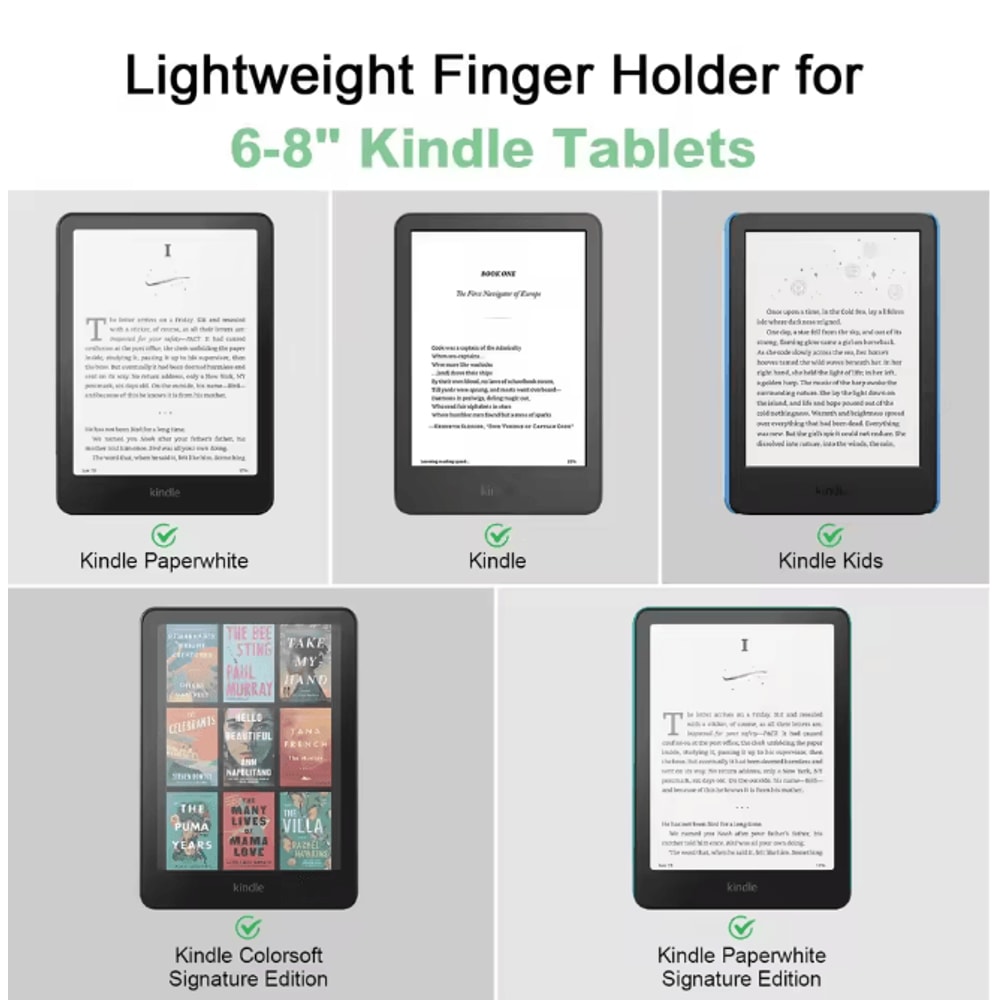 Secure Hand Strap For Kindle And Tablets Lightweight Grip Holder 1