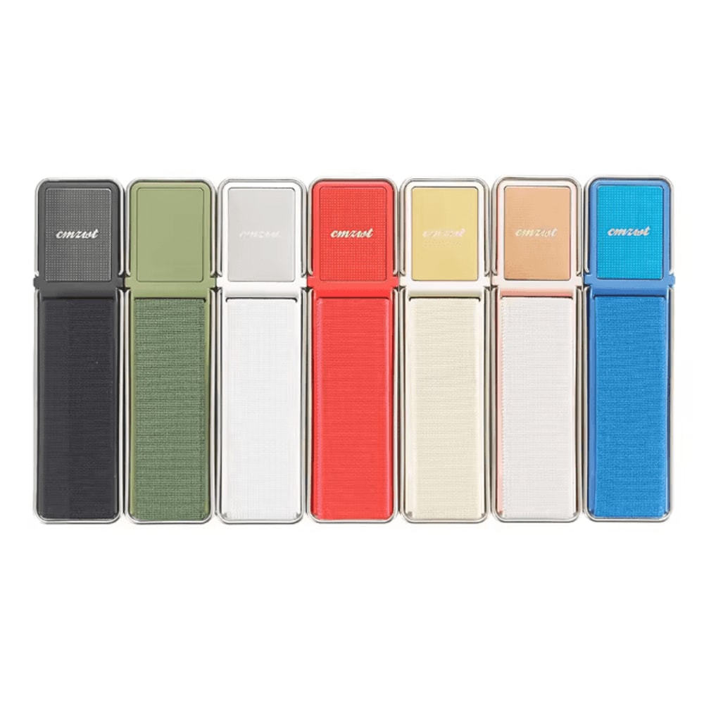 Elastic Phone Grip Strap With Kickstand Adhesive Finger Holder 3