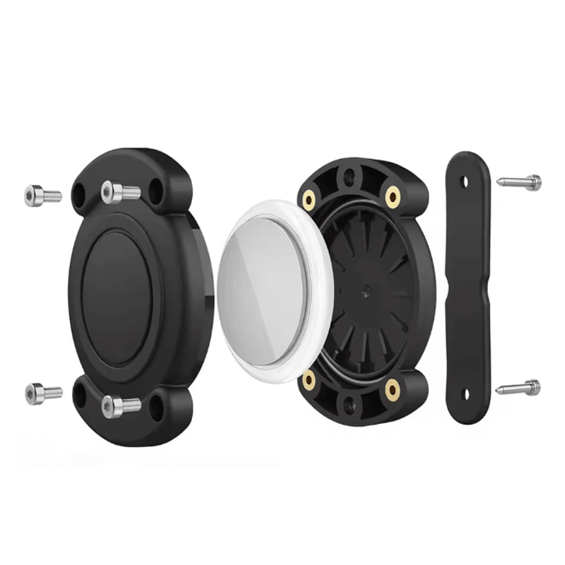 Waterproof Airtag Dog Collar Holder Secure Pet Tracker Case 1