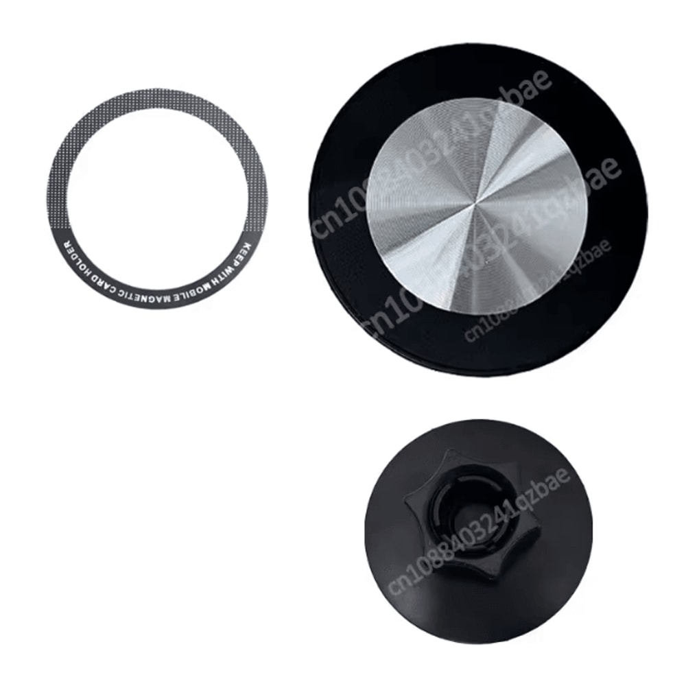 Magnetic Car Phone Mount Base With 17mm Ball Head For MagSafe 5