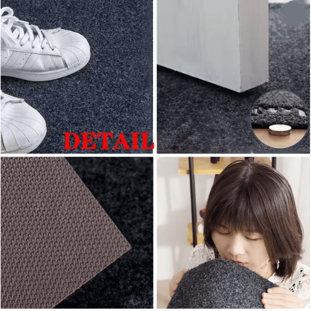Japanese Style Outdoor Doormat Anti Slip Dirt Trapping Entry Mat 2