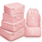 6 Piece Travel Packing Cubes Luggage Organizer Set 6