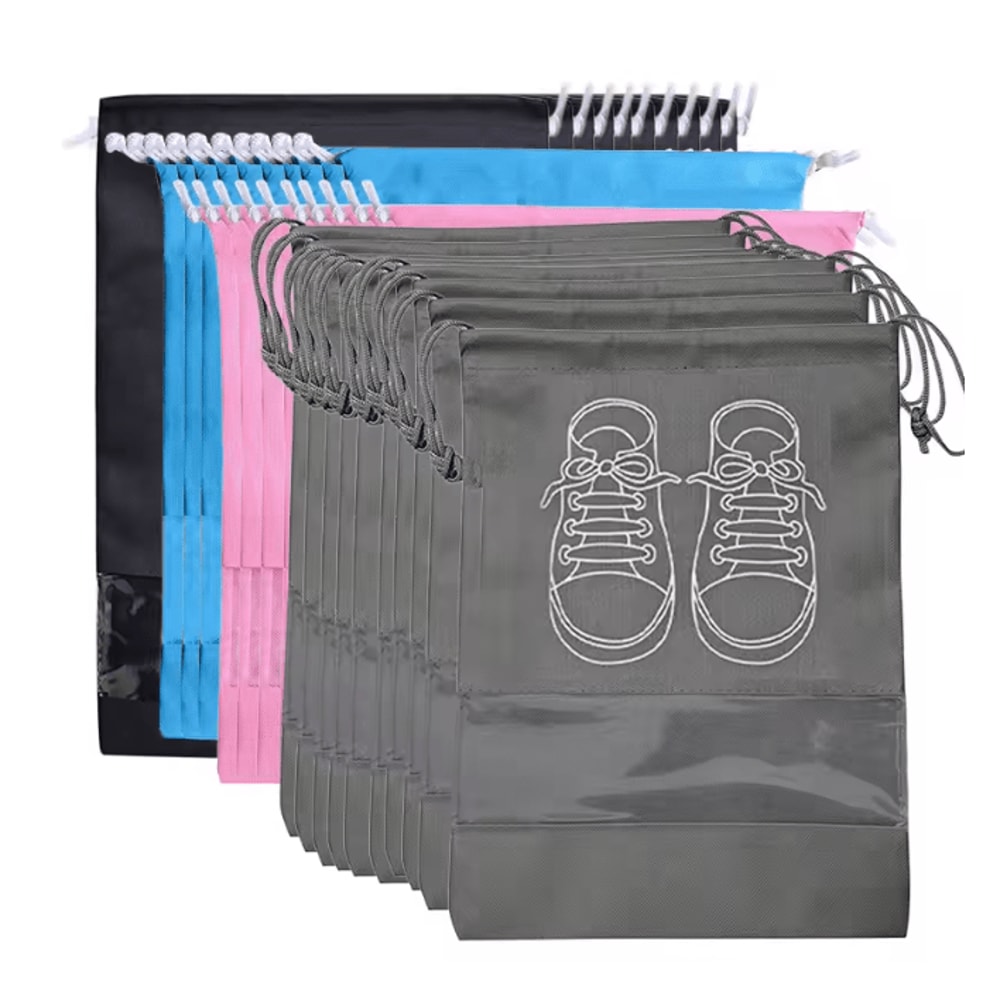 10 Piece Travel Closet Organizer Bags Hanging Storage Set 0