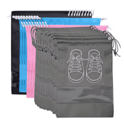 10 piece travel closet organizer bags hanging storage set
