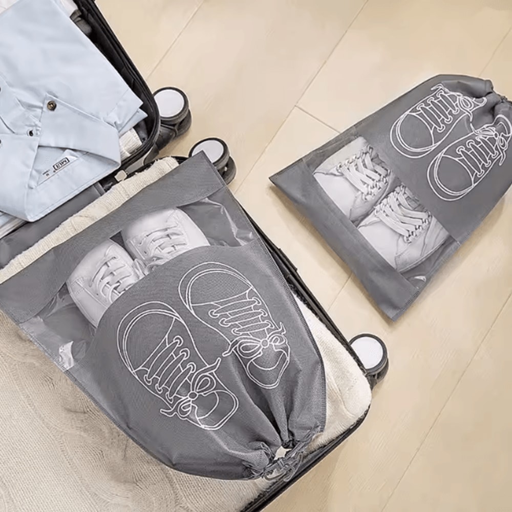 10 Piece Travel Closet Organizer Bags Hanging Storage Set 1