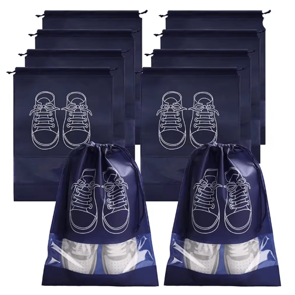 10 Piece Travel Closet Organizer Bags Hanging Storage Set 4