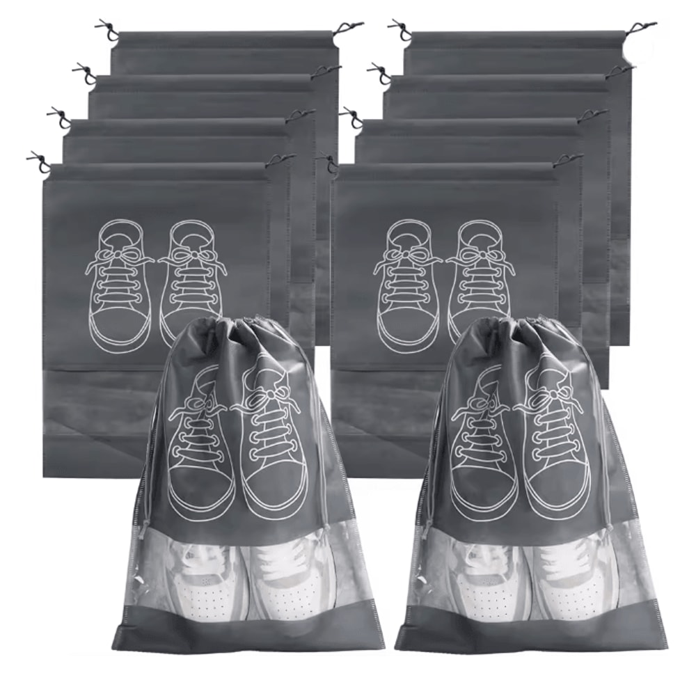 10 Piece Travel Closet Organizer Bags Hanging Storage Set 5