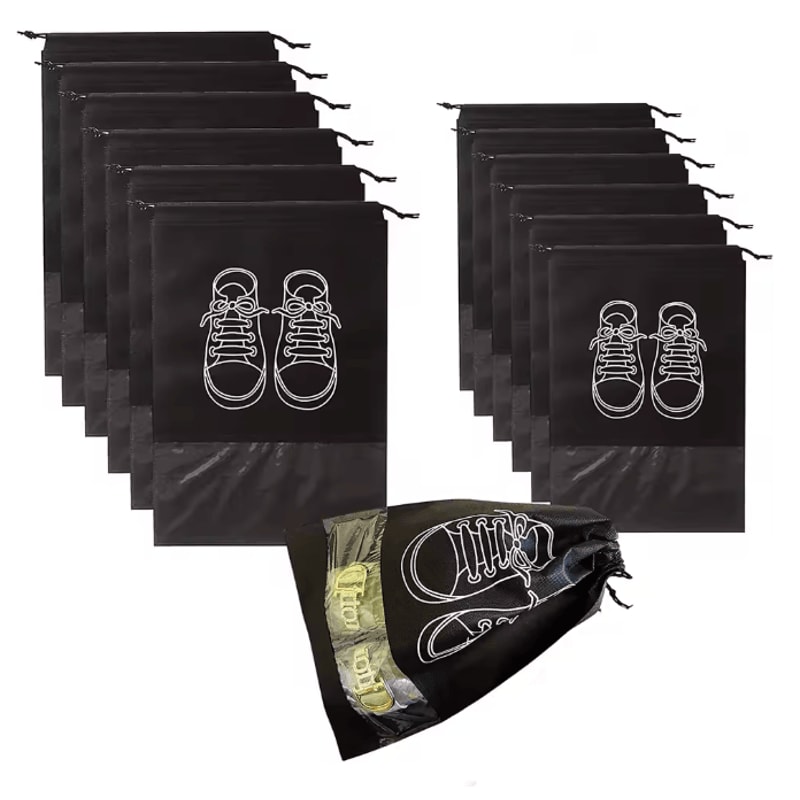 10 Piece Travel Closet Organizer Bags Hanging Storage Set 6