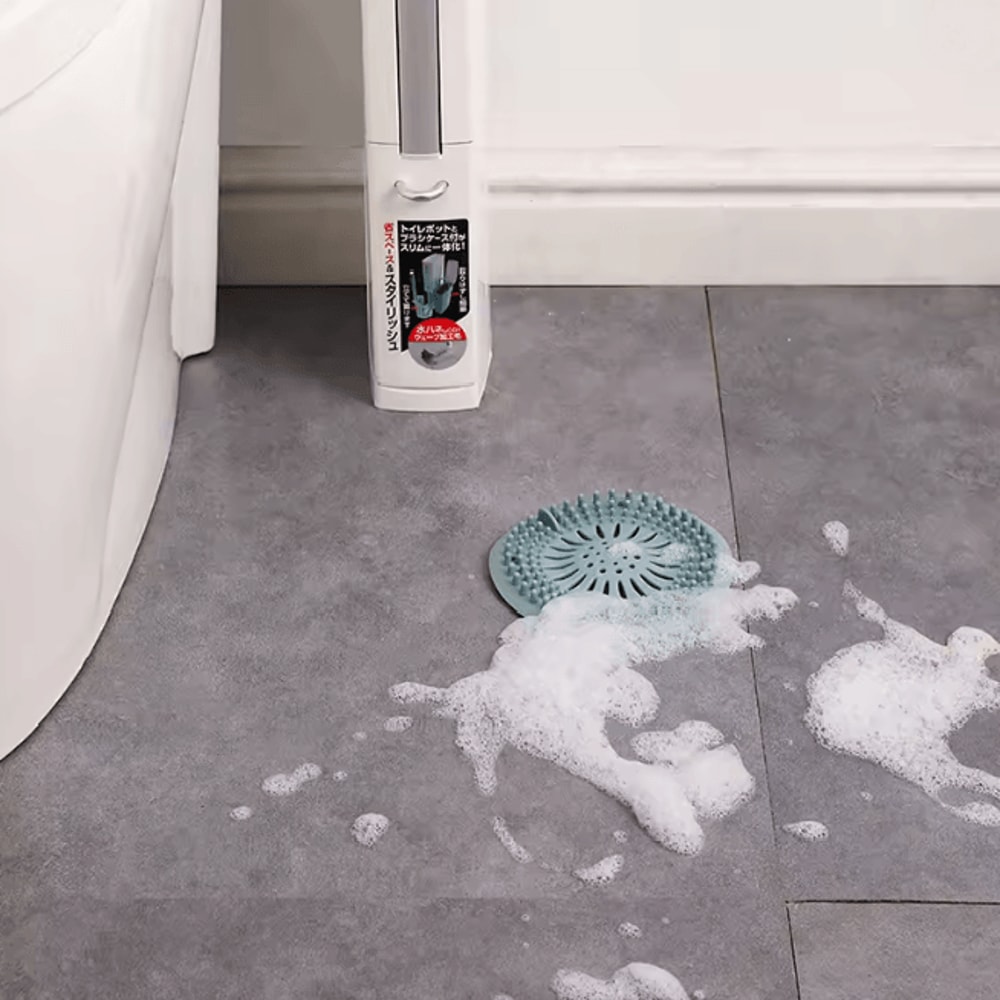 Bathroom Hair Drain Catcher Sink And Shower Filter Stopper 1