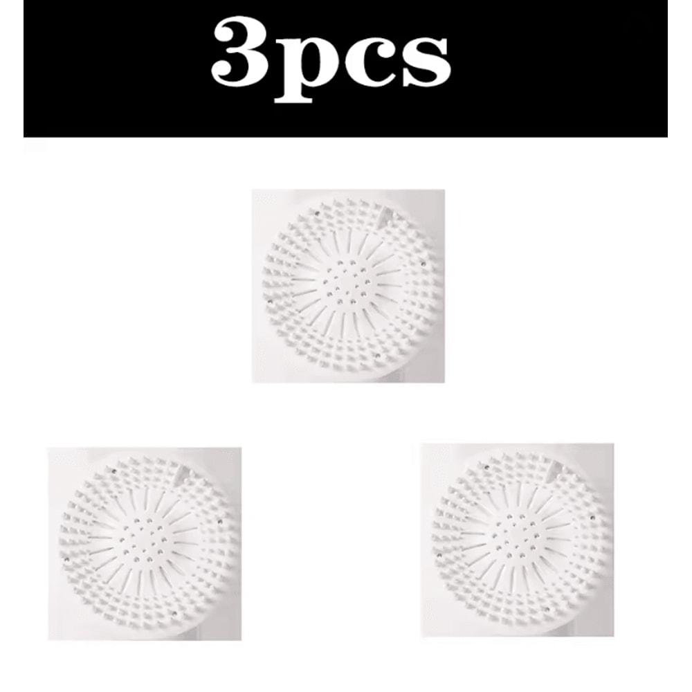 Bathroom Hair Drain Catcher Sink And Shower Filter Stopper 10
