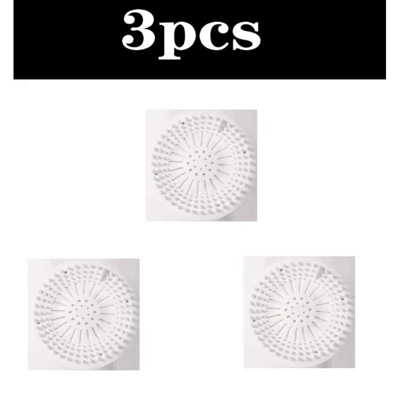 Bathroom Hair Drain Catcher Sink And Shower Filter Stopper 10