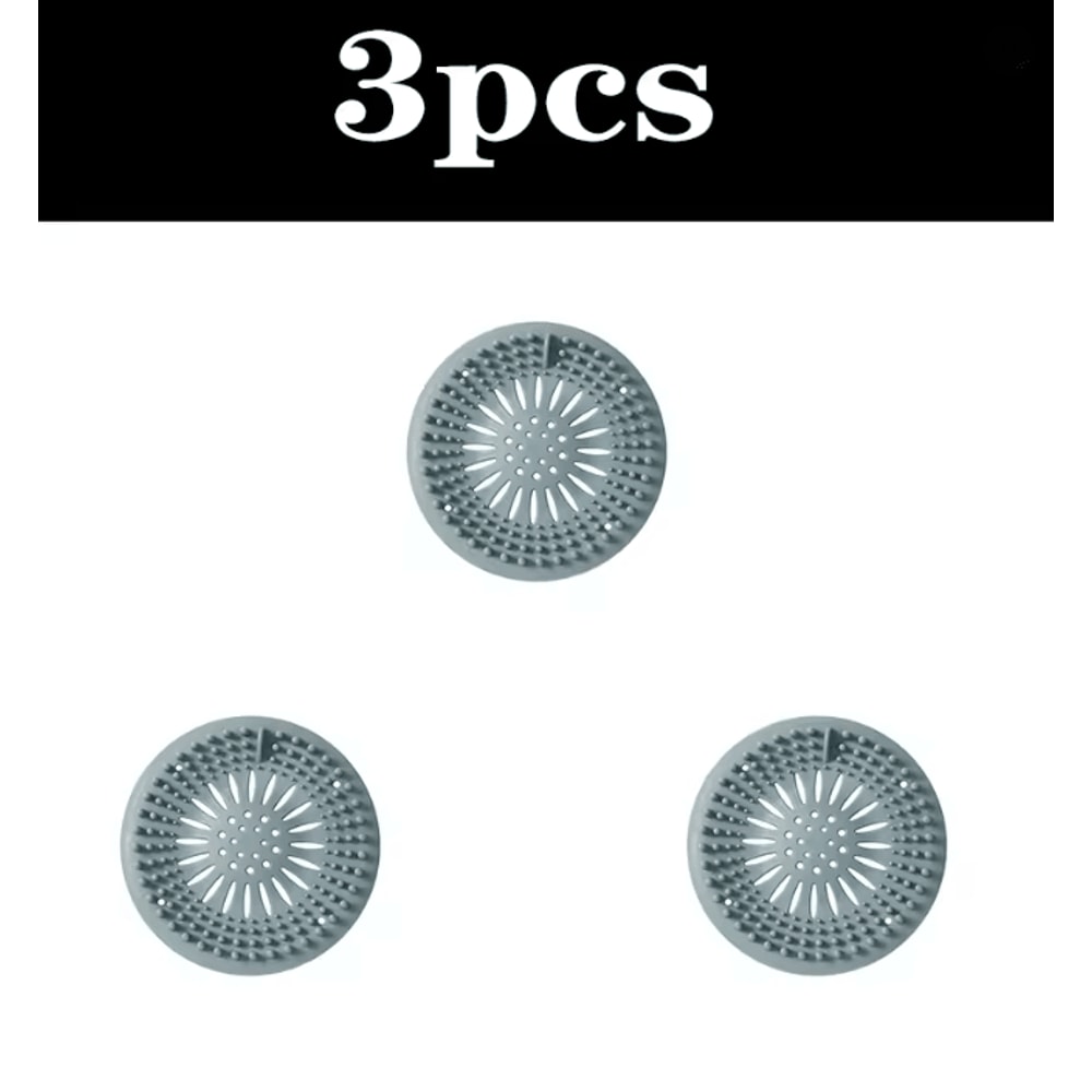 Bathroom Hair Drain Catcher Sink And Shower Filter Stopper 11