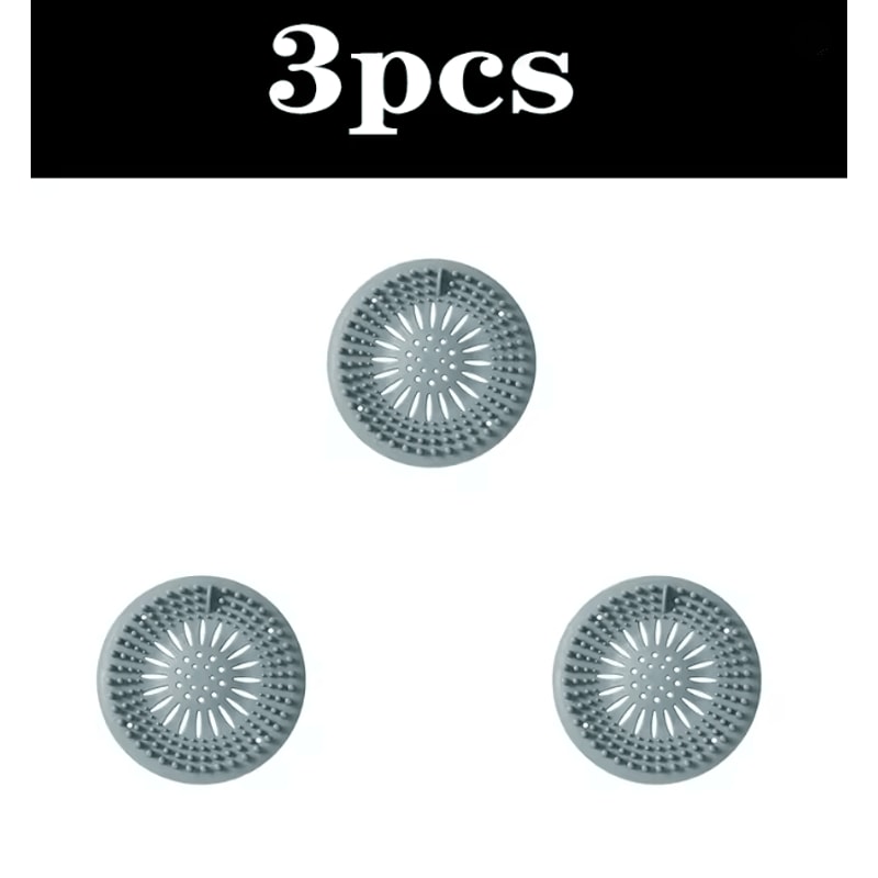 Bathroom Hair Drain Catcher Sink And Shower Filter Stopper 11