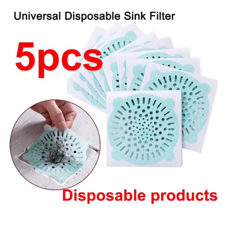 Bathroom Hair Drain Catcher Sink And Shower Filter Stopper 12