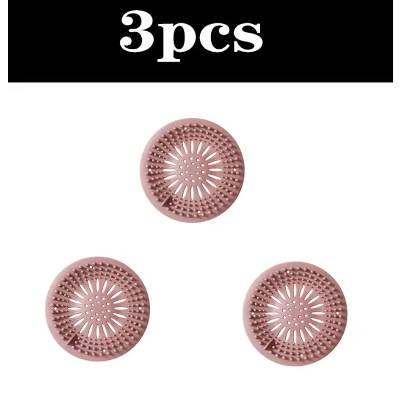 Bathroom Hair Drain Catcher Sink And Shower Filter Stopper 14