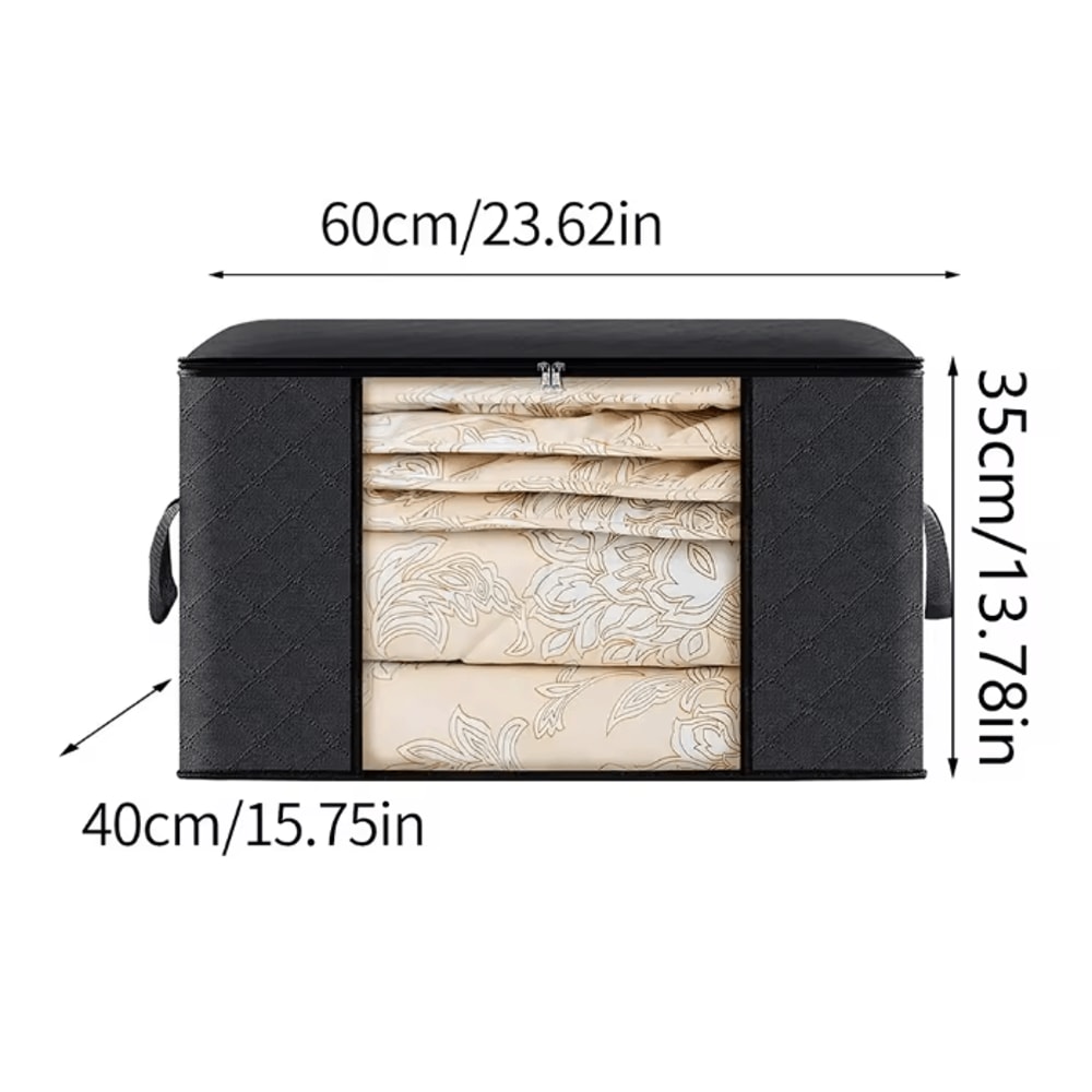 Large Capacity Foldable Storage Box Clothes Organizer With Handles 5