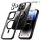 Clear Magnetic IPhone Case With Screen And Lens Protection 0