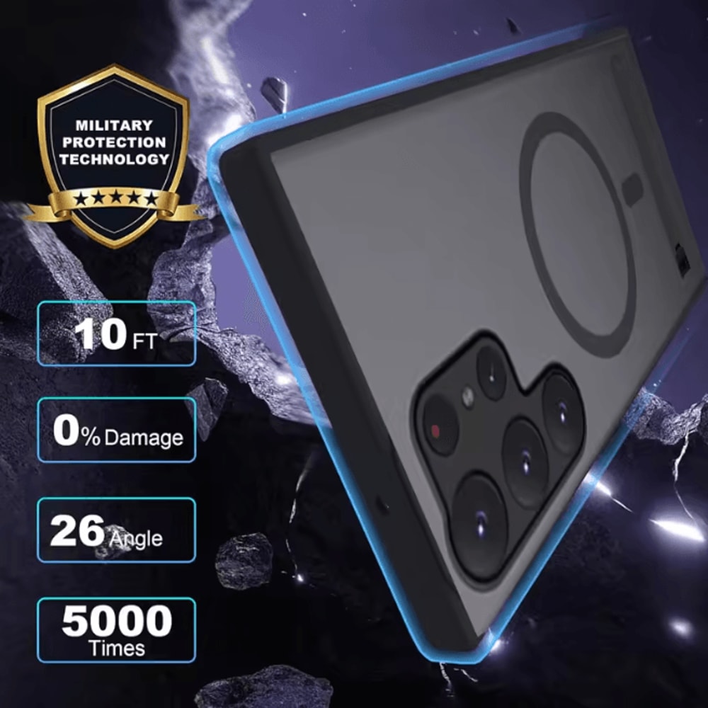 Magnetic Stand Phone Case For Samsung Galaxy With Kickstand 1