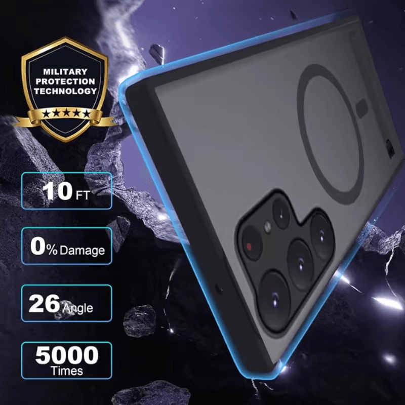 Magnetic Stand Phone Case For Samsung Galaxy With Kickstand 1